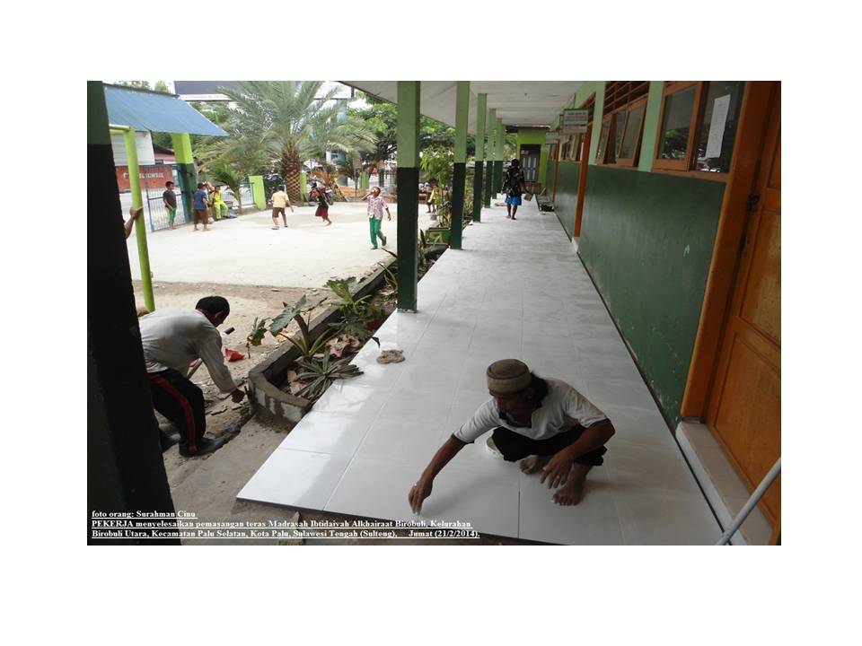 Rehab Sekolah Kerjasama DPW ABI Sulteng & RCTI Peduli