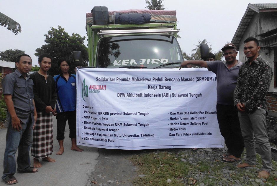 Satu Truk Bantuan Untuk Korban Banjir Manado