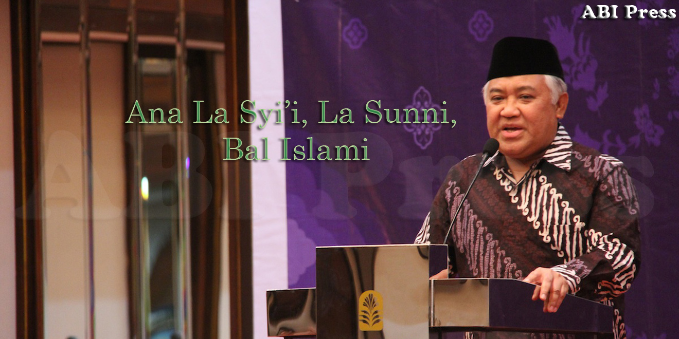 Ketua Umum Majelis Ulama Indonesia, Dien Syamsudin