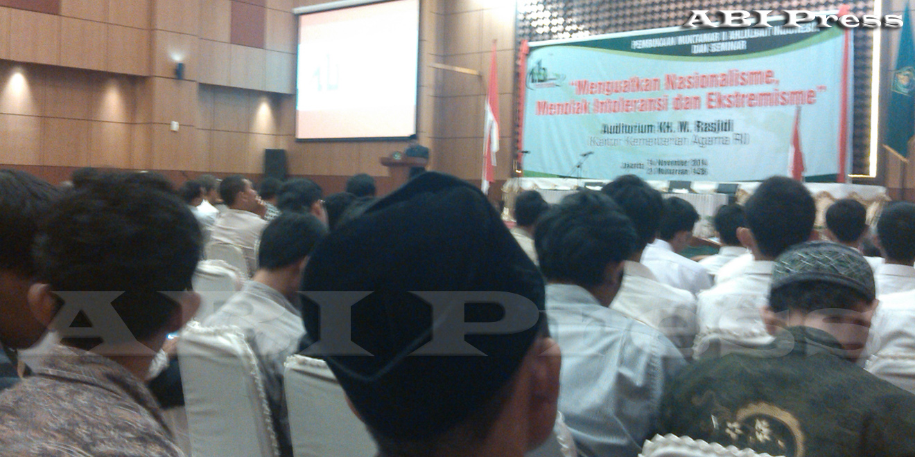 di auditorium KH. M Rasjidi Kemenag