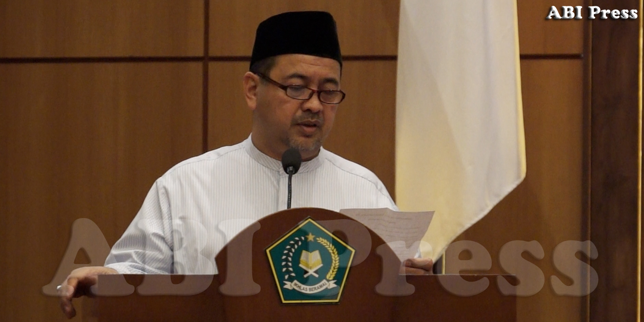 Pesan Ketua Umum MUI, Prof. Dien Syamsuddin dalam Muktamar II ABI 2014