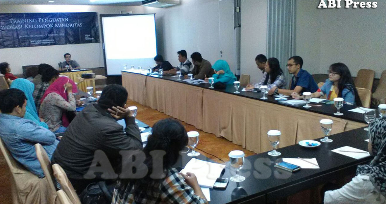 ABI Press_Training Penguatan Advokasi Kelompok Minoritas