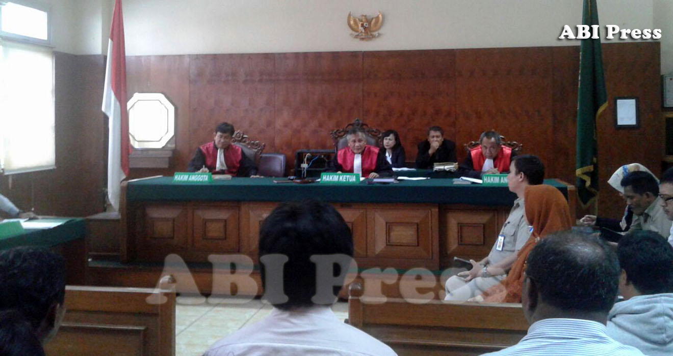 ABI Press_Sidang Putusan Swastanisasi Air Jakarta