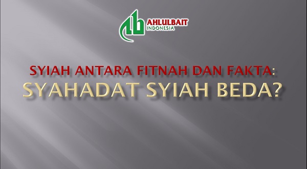 Adzan dan Syahadat Syiah Beda?