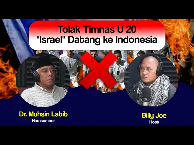 Tolak Timnas U 20 "Israel" Datang ke Indonesia