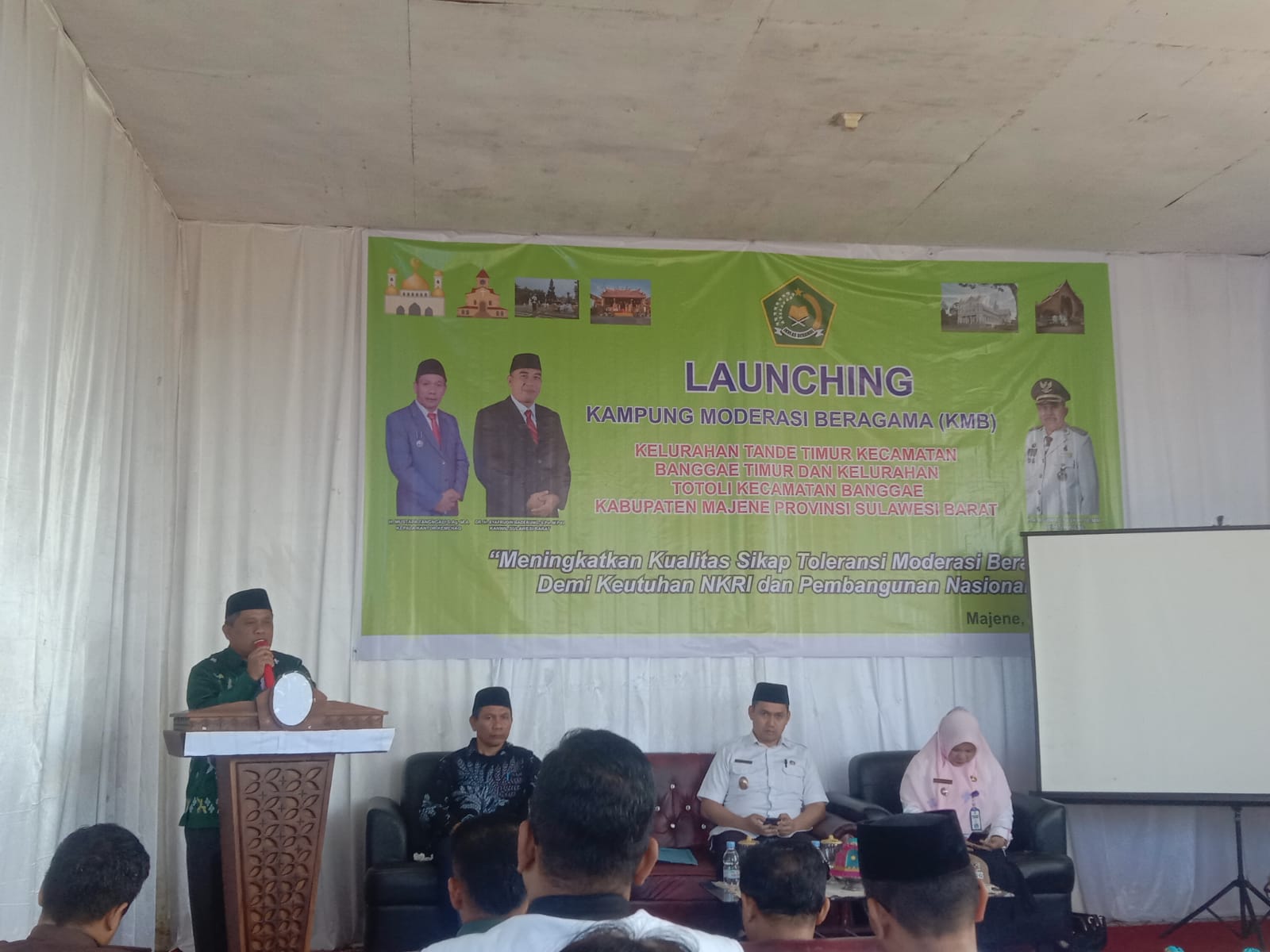 Ketua DPW ABI Sulbar Hadiri Launching Kampung Moderasi Beragama