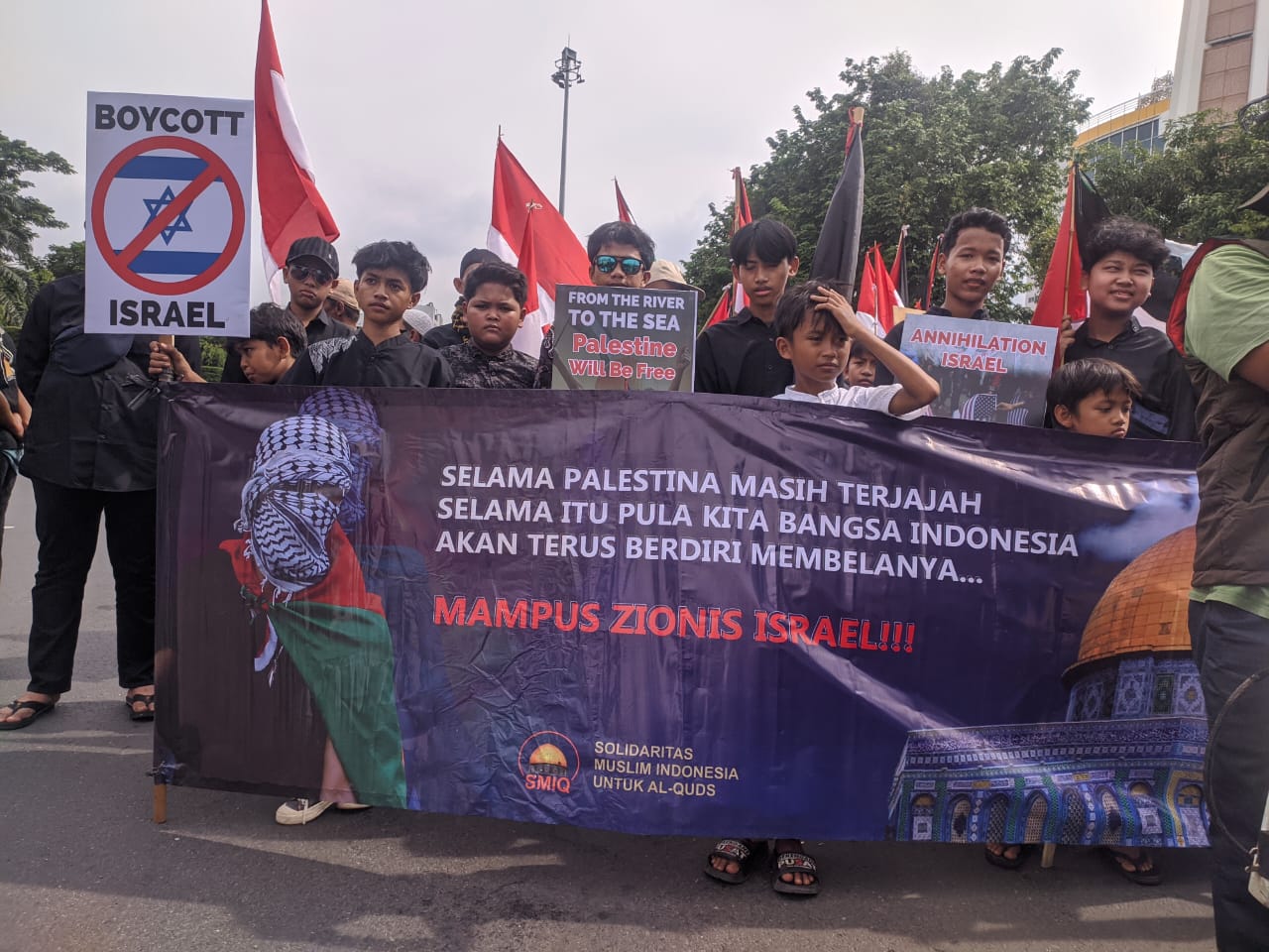 Ribuan Warga Jateng Peringati Yaumul Quds Internasional