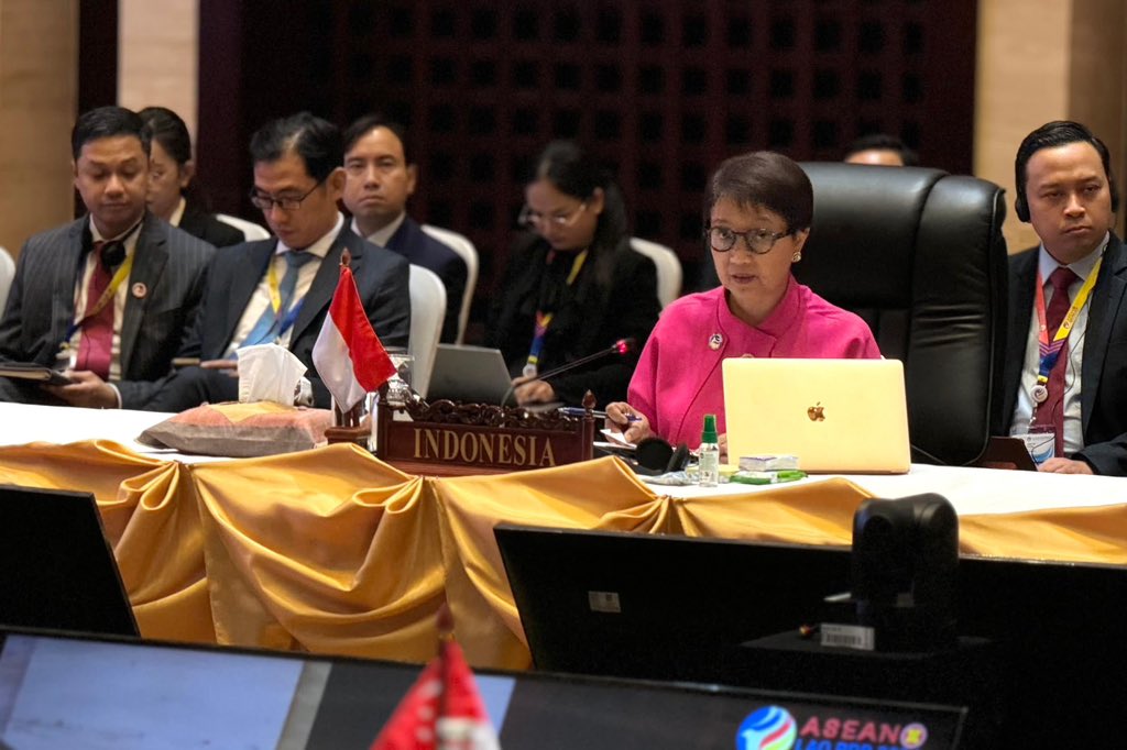 Untuk Palestina, Menlu Retno Marsudi Desak Solidaritas ASEAN 