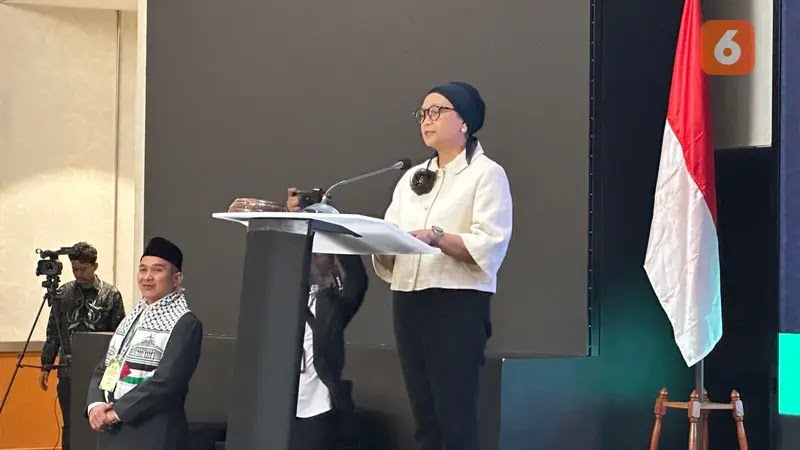 Pesan Menteri Retno: Jangan Lelah Bela Palestina