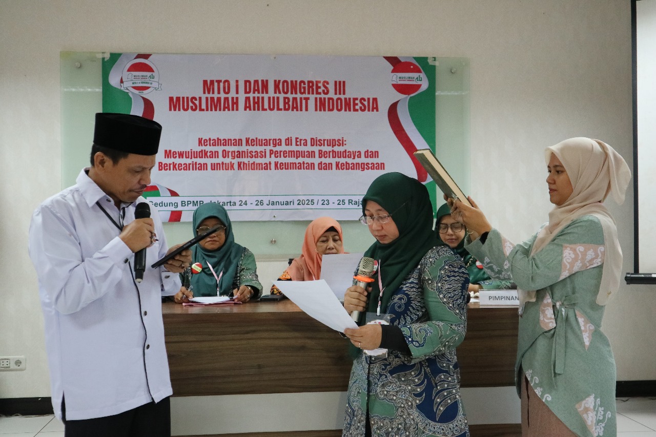 Pelantikan Ketua Pimpinan Nasional Muslimah Ahlulbait Indonesia (ABI) Periode 2025-2030