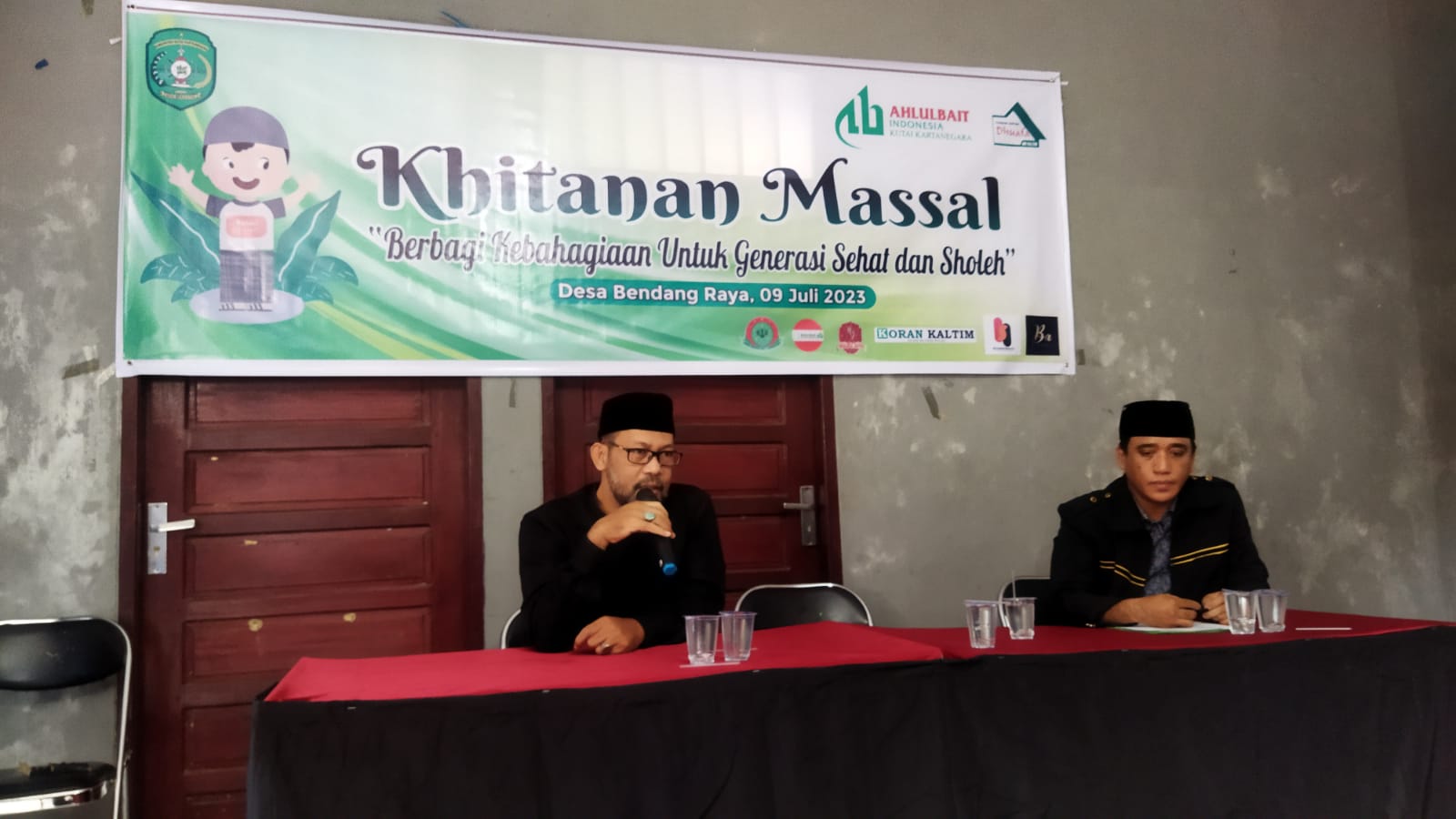 Pemdes dan Warga Bendang Raya Sambut Baik Khitanan Massal Gratis ABI Kukar