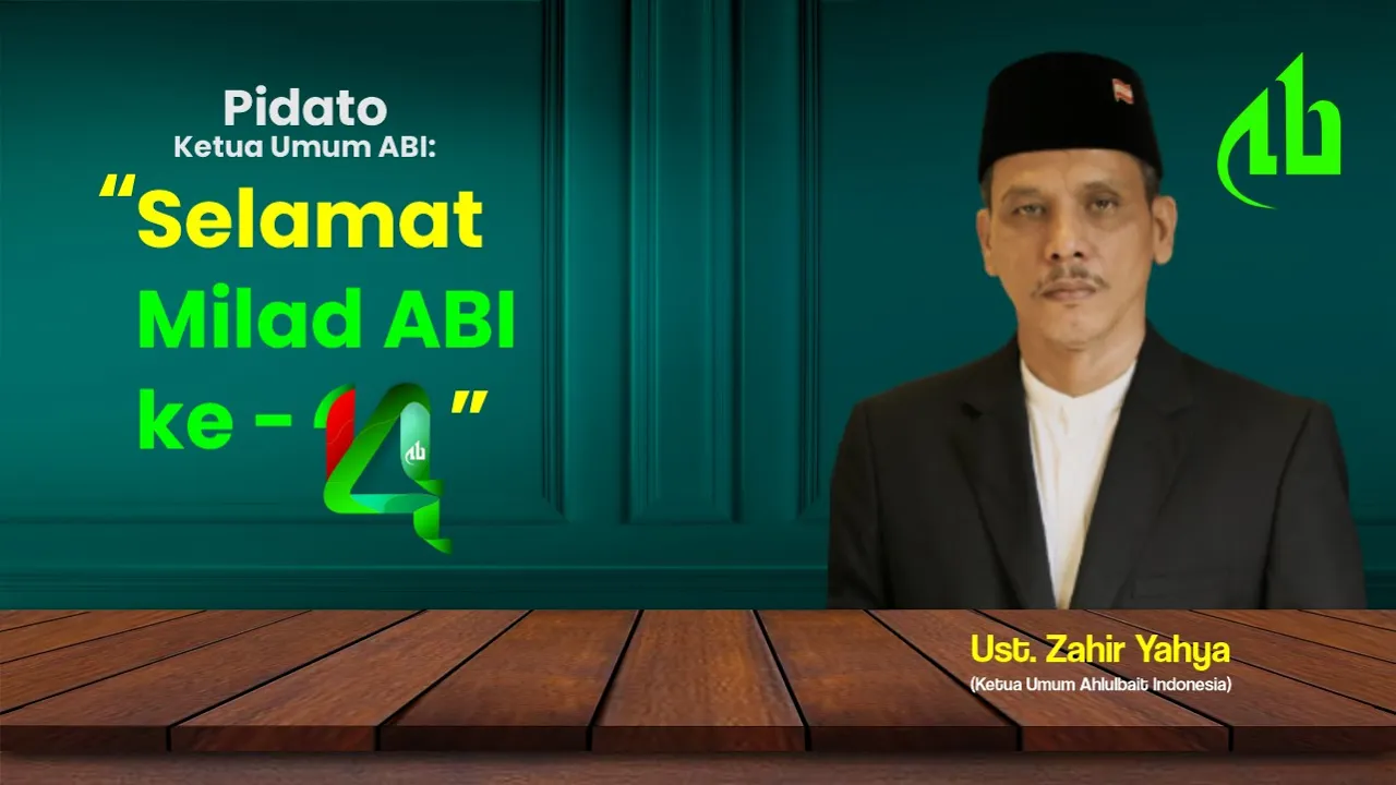 Pidato Ucapan Selamat Milad ABI ke-14