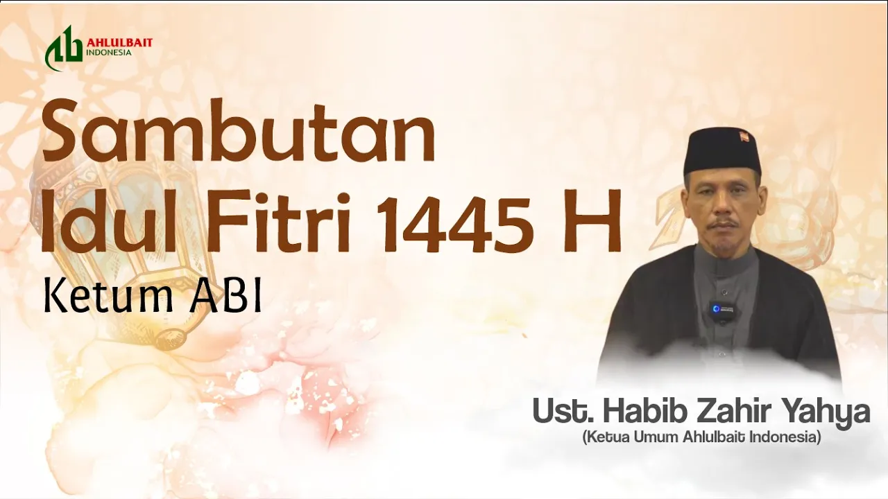 Sambutan Idul Fitri 1445 H Ketum ABI