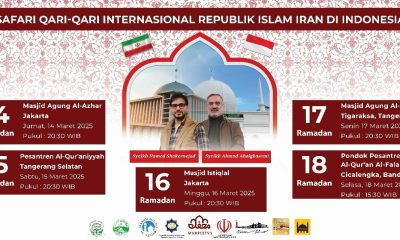 Haflah Tilawatil Qur’an: Lantunan Qari Internasional Iran Akan Semarakkan Indonesia