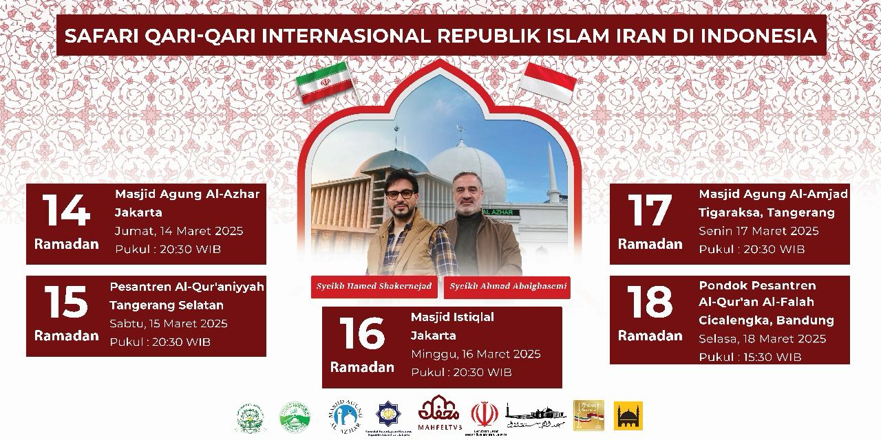 Haflah Tilawatil Qur’an: Lantunan Qari Internasional Iran Akan Semarakkan Indonesia