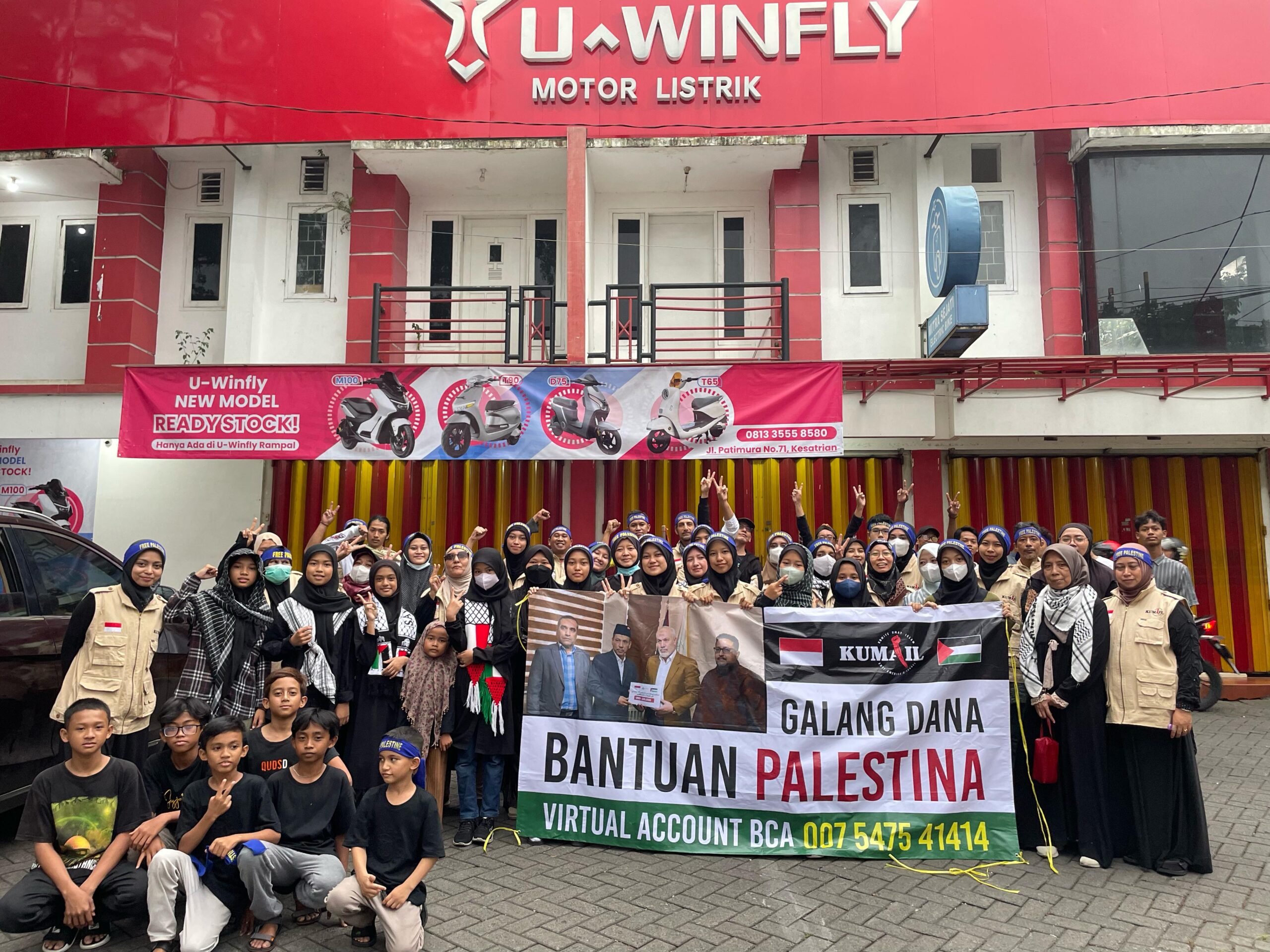 KUMAIL Malang Galang Dana untuk Palestina, Partisipasi Warga Luar Biasa