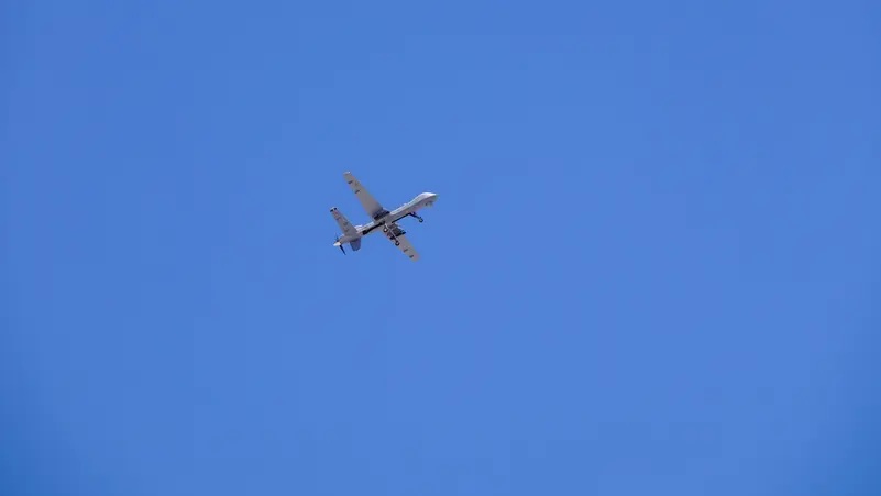 Pasukan Yaman Tembak Jatuh Drone Tempur AS di Hodeidah