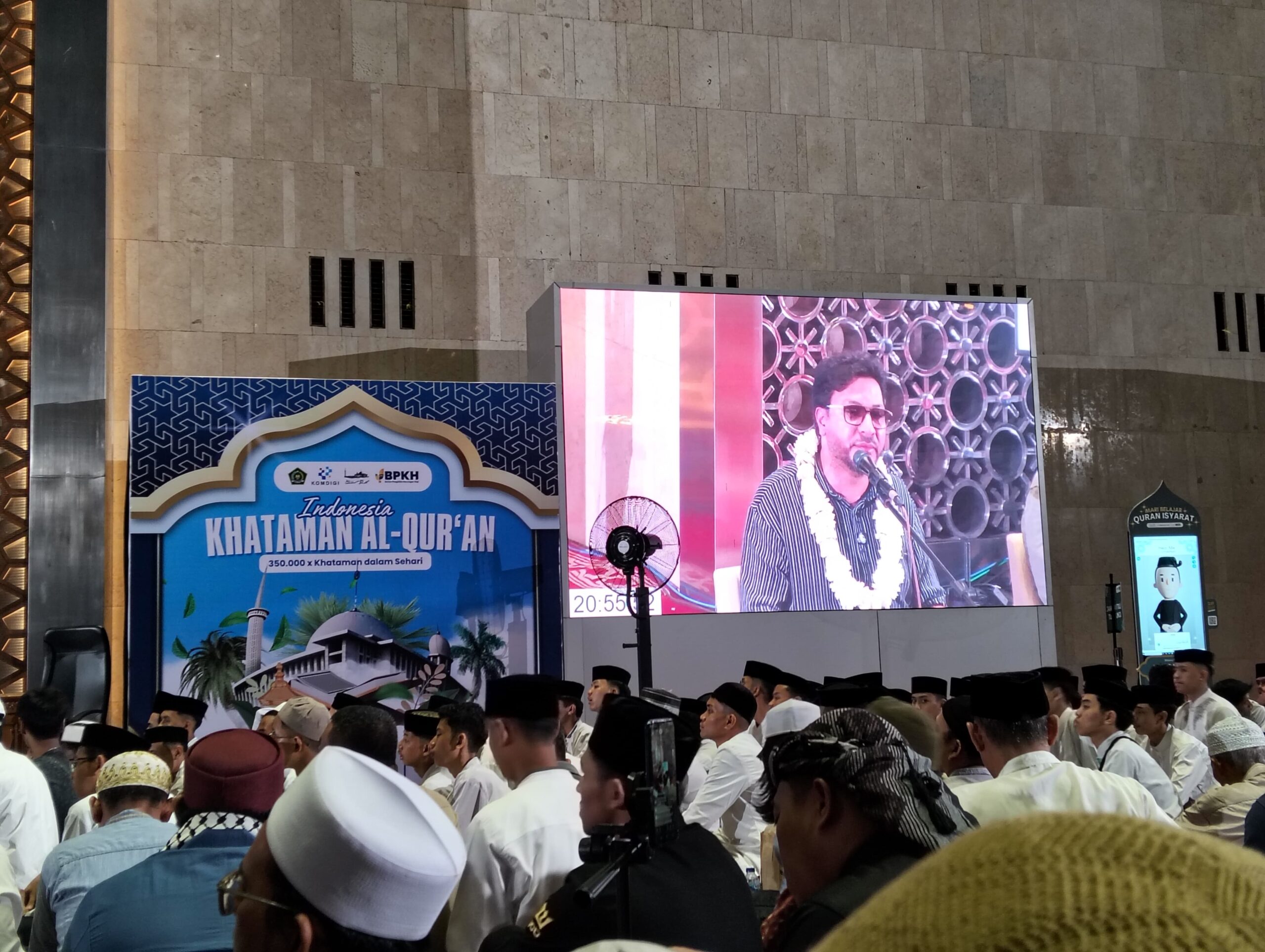 Pesan Ukhuwah Islamiyah dalam Acara Indonesia Khataman Al-Quran di Masjid Istiqlal Jakarta