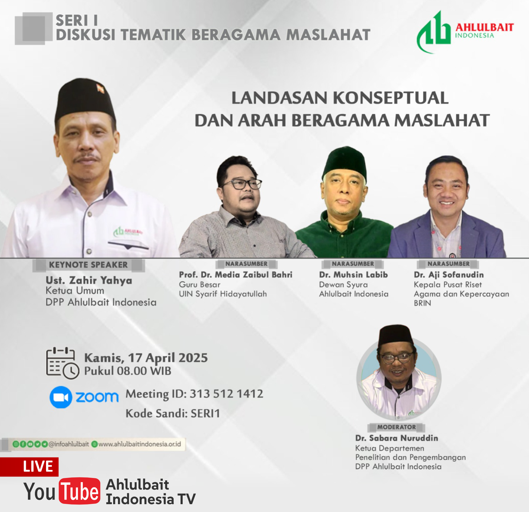 ABI Gelar Diskusi Tematik “Beragama Maslahat”: Arah Baru Pemikiran Keagamaan