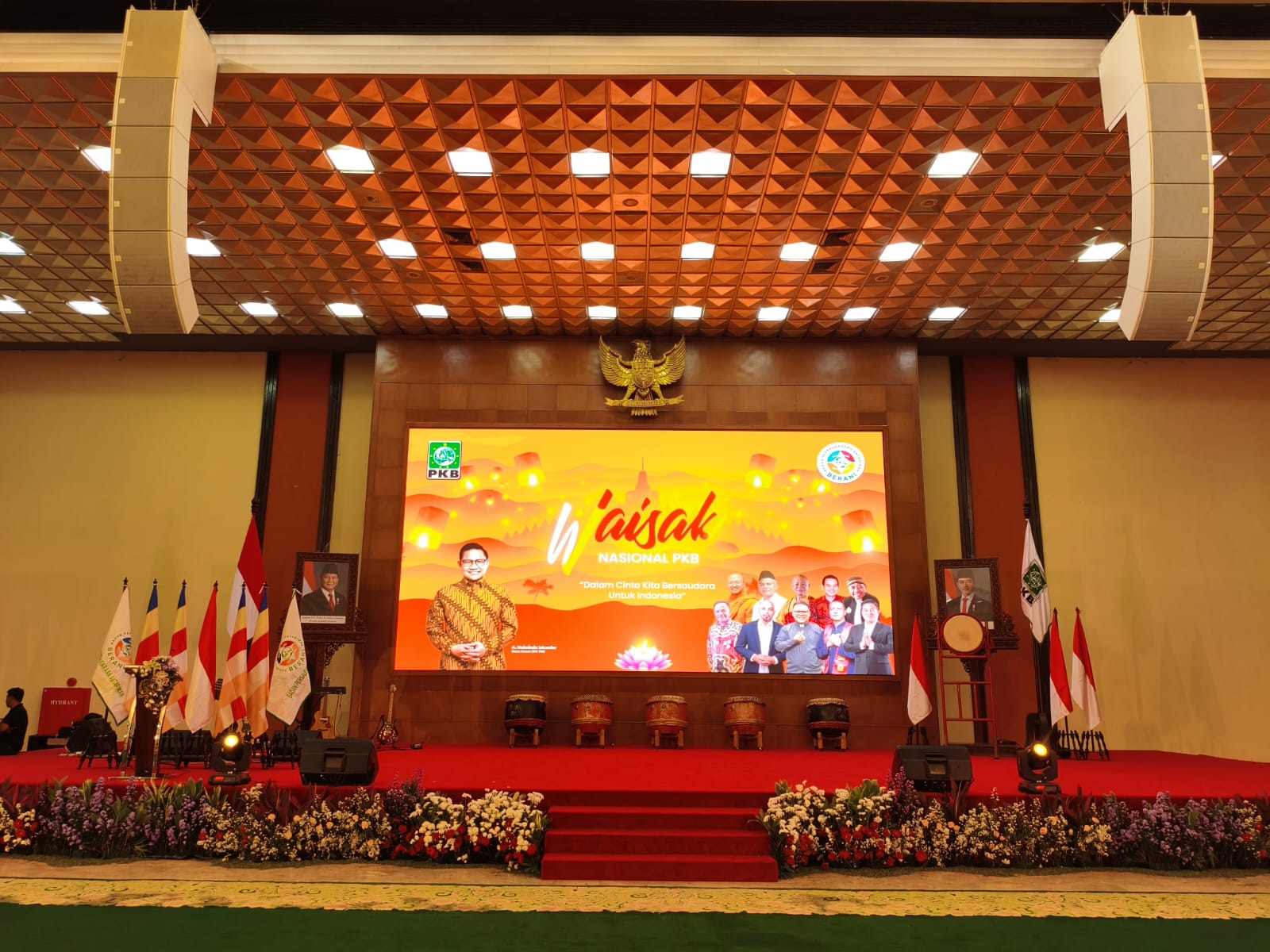 Ketua DPW ABI DKI Jakarta Hadiri Peringatan Waisak Nasional PKB 2025