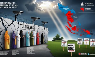 Laporan SETARA: Lonjakan Tajam Pelanggaran Kebebasan Beragama Sepanjang 2024