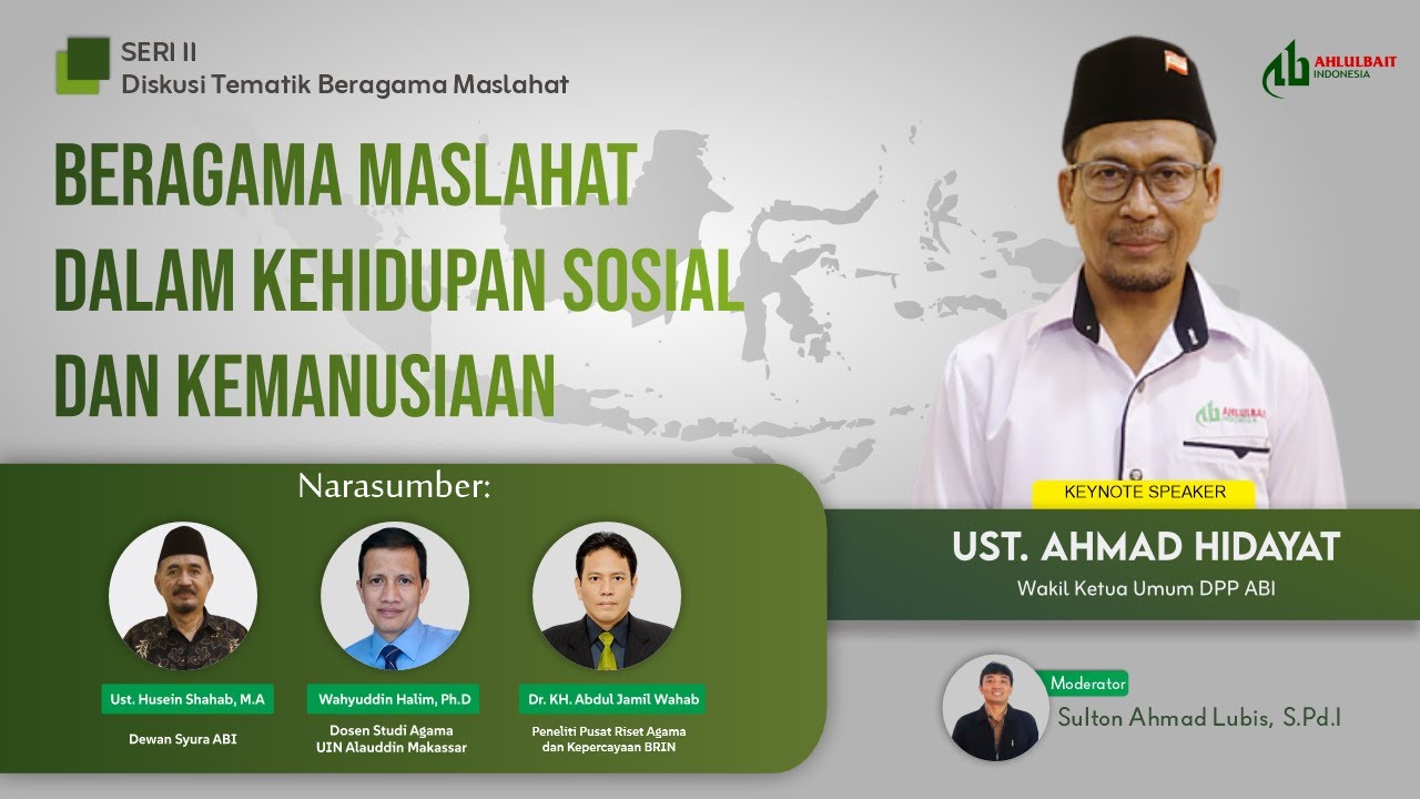 Agama dan Kemaslahatan Publik: Kolaborasi Umat dan Negara Mewujudkan Keadilan Sosial