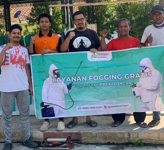 DPD ABI Pekalongan Lakukan Fogging untuk Cegah DBD dan Dorong Kepedulian Lingkungan