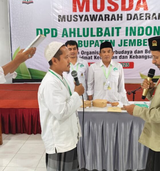 Musda ABI Jember: Ustadz Nasir Dimyati Terpilih, Serukan Tekad Kuat dan Persatuan