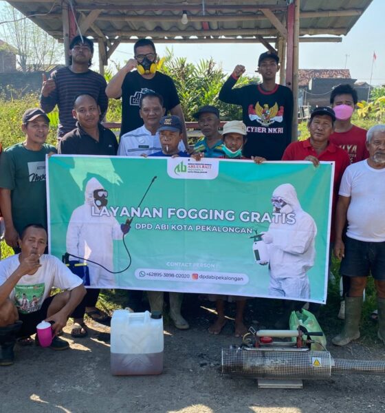 DPD ABI Pekalongan Gelar Fogging Cegah DBD dan Tingkatkan Kesadaran Lingkungan