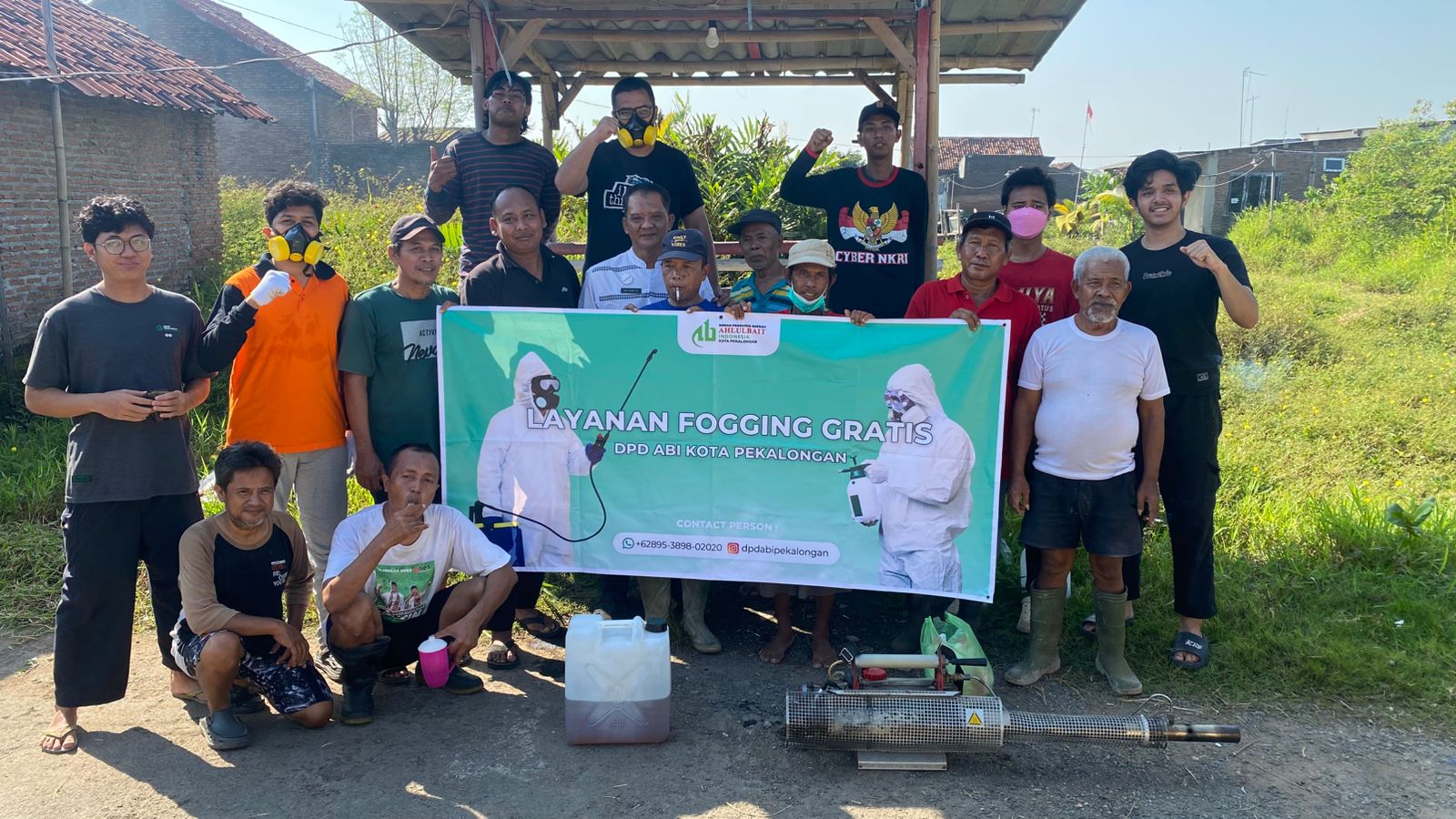 DPD ABI Pekalongan Gelar Fogging Cegah DBD dan Tingkatkan Kesadaran Lingkungan