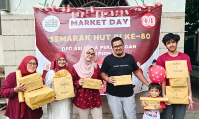 DPD ABI Pekalongan Gelar Market Day Memeriahkan HUT ke-80 RI