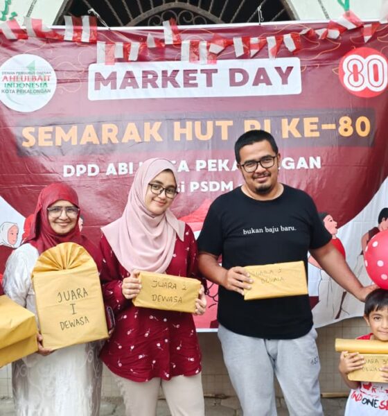 DPD ABI Pekalongan Gelar Market Day Memeriahkan HUT ke-80 RI