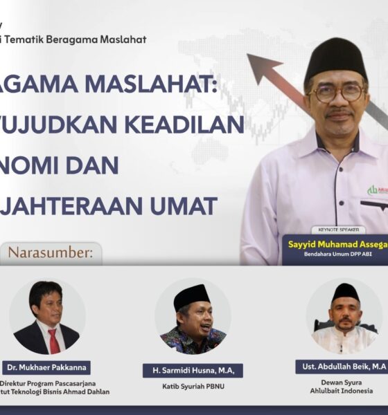 Departemen Litbang DPP ABI Gelar Diskusi Tematik Seri IV: Dorong Keadilan Ekonomi dan Kesejahteraan Umat