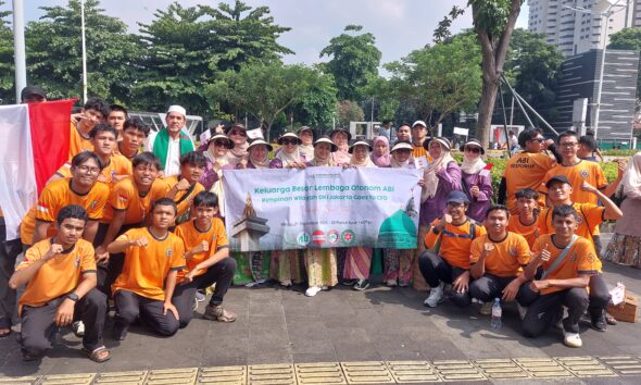 Lembaga-lembaga Otonom ABI DKI Jakarta Meriahkan Parade Jalan Cinta Nabi Muhammad