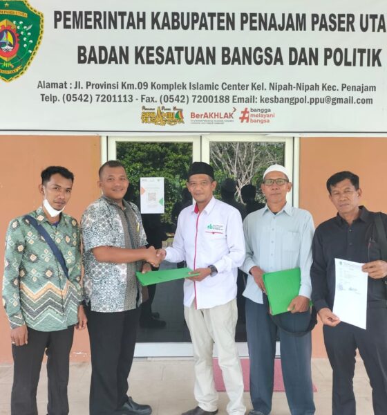 DPD Ahlulbait Indonesia Penajam Paser Utara Ajukan Pendaftaran Ormas ke Kesbangpol