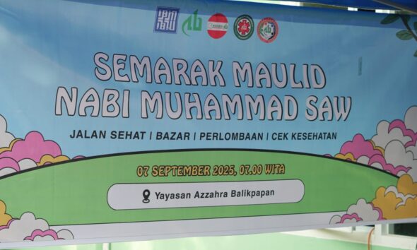 Meriahkan Maulid Nabi SAW, Yayasan Az-Zahra Bersama ABI Gelar Kegiatan untuk Masyarakat