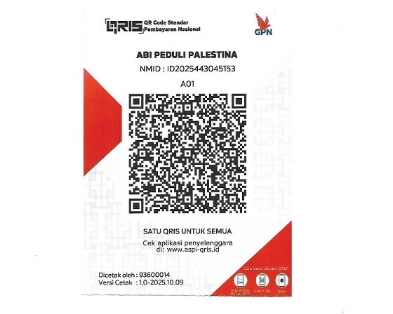Ahlulbait Indonesia Luncurkan QRIS ABI Peduli Palestina