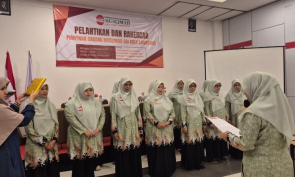Kesbangpol Hadiri Pelantikan Muslimah ABI Samarinda dan Rakercab 2025
