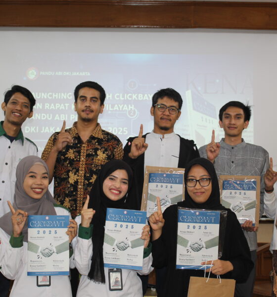 Pandu ABI DKI Jakarta Luncurkan Majalah Clickbayt, Teguhkan Semangat Mahdawi dalam Literasi Pemuda