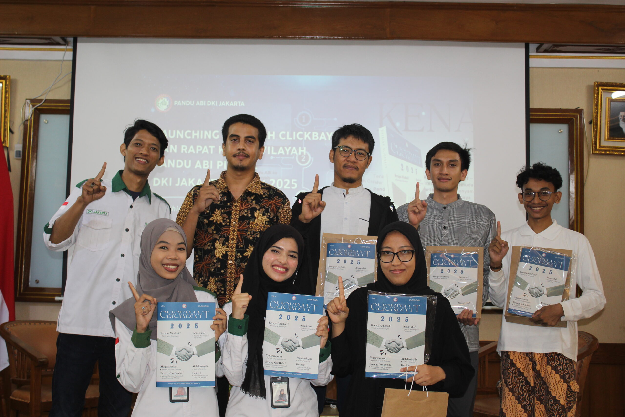 Pandu ABI DKI Jakarta Luncurkan Majalah Clickbayt, Teguhkan Semangat Mahdawi dalam Literasi Pemuda