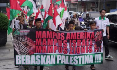 Ratusan Massa Serukan Keadilan untuk Palestina dalam Aksi Damai DPW ABI Jawa Barat