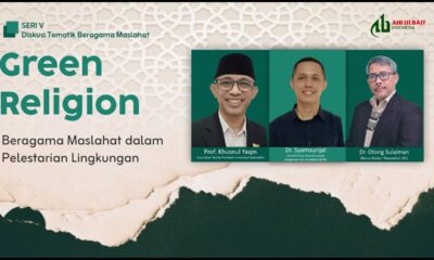 Green Religion: Beragama Maslahat dalam Pelestarian Lingkungan