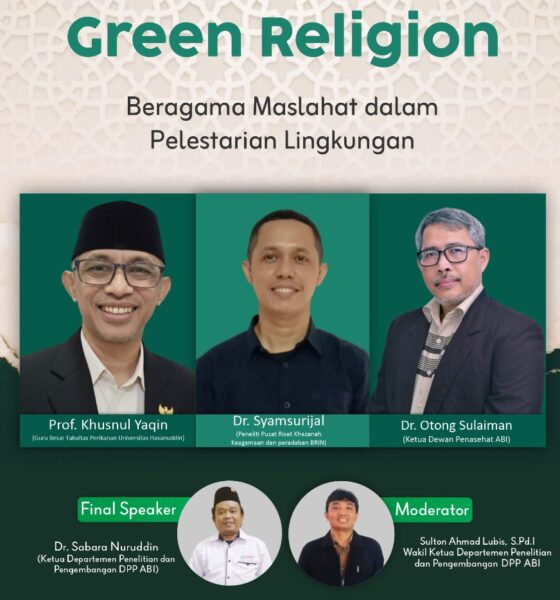 Diskusi Tematik Seri V tentang Green Religion: Beragama Maslahat, Menyelamatkan Bumi