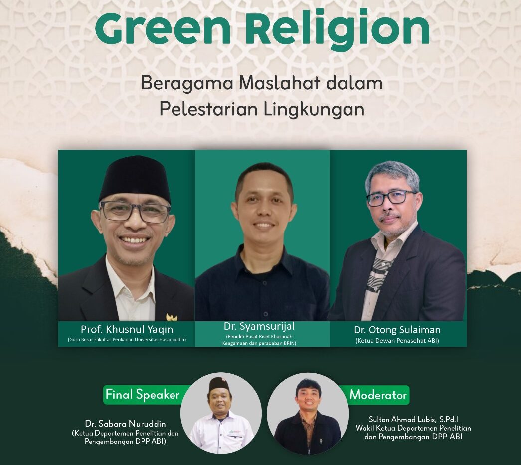 Diskusi Tematik Seri V tentang Green Religion: Beragama Maslahat, Menyelamatkan Bumi