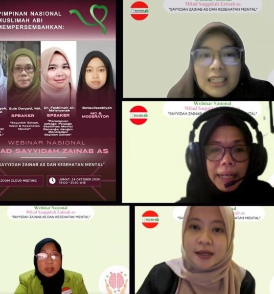 Muslimah ABI Gali Keteladanan Sayyidah Zainab as sebagai Inspirasi Kesehatan Mental