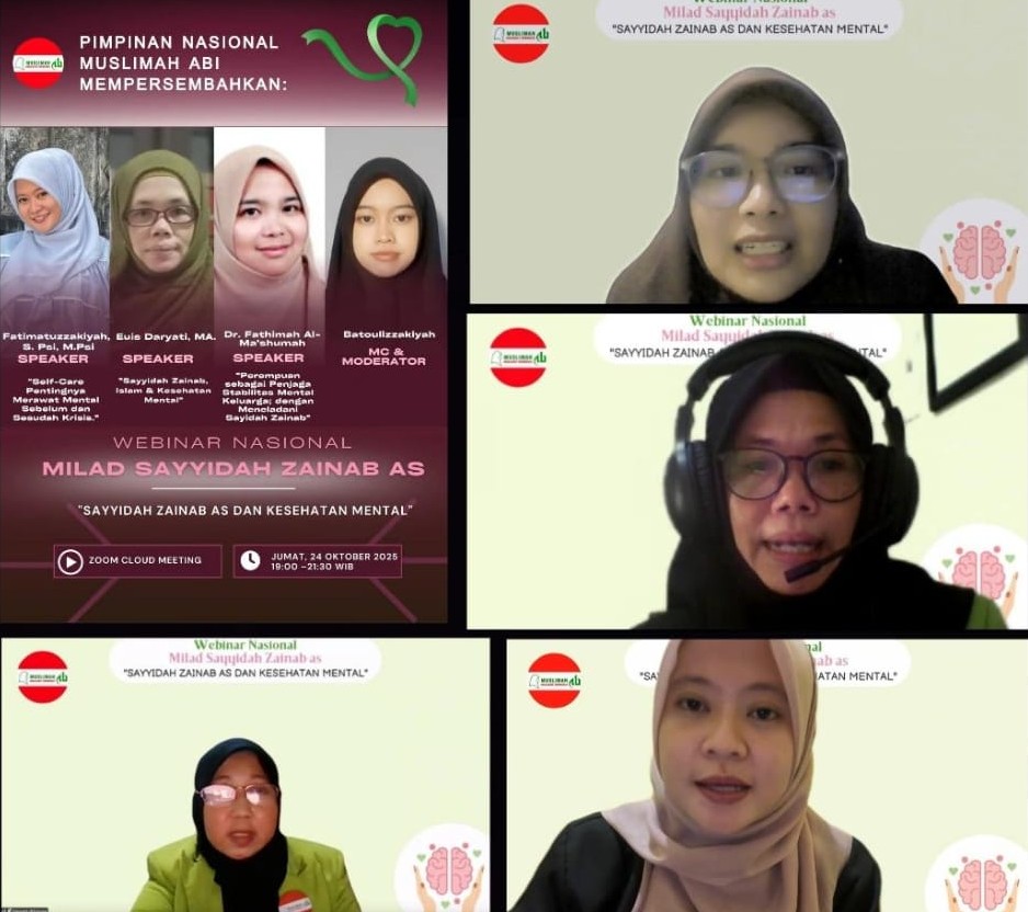 Muslimah ABI Gali Keteladanan Sayyidah Zainab as sebagai Inspirasi Kesehatan Mental