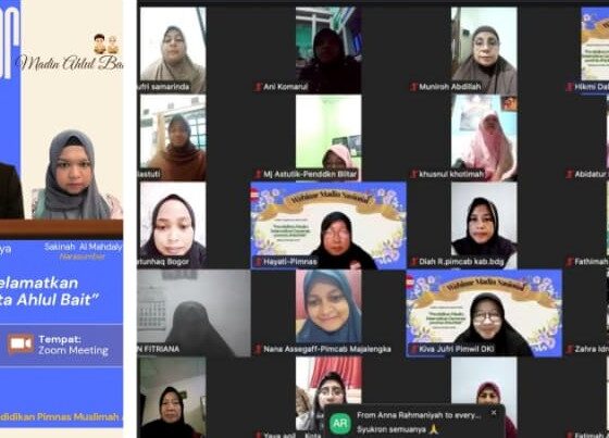 Muslimah ABI Sukses Gelar Webinar Nasional: Pendidikan Madin Selamatkan Generasi Ahlul Bait