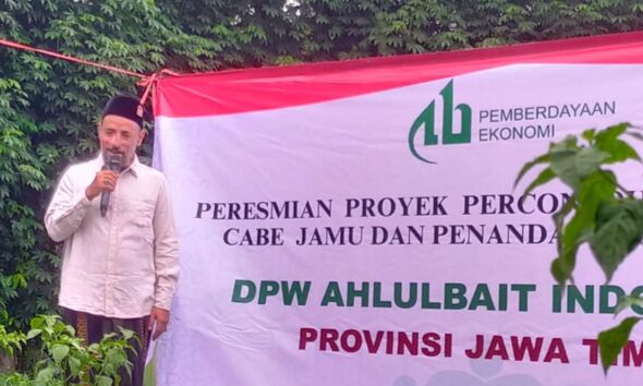 DPW ABI Jawa Timur Luncurkan Proyek Percontohan Budidaya Cabai Jamu di Jember