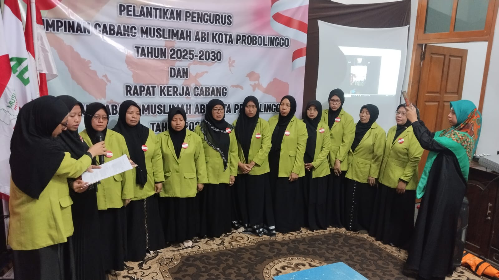 Profesionalisme Jadi Fokus Pelantikan Pengurus Muslimah ABI Kota Probolinggo