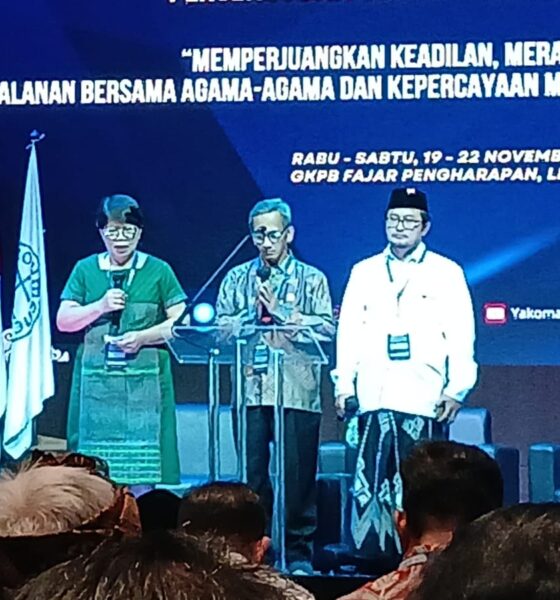 Ketua HMP ABI Wakili Islam dalam Doa Pembuka Seminar Nasional Agama-Agama PGI